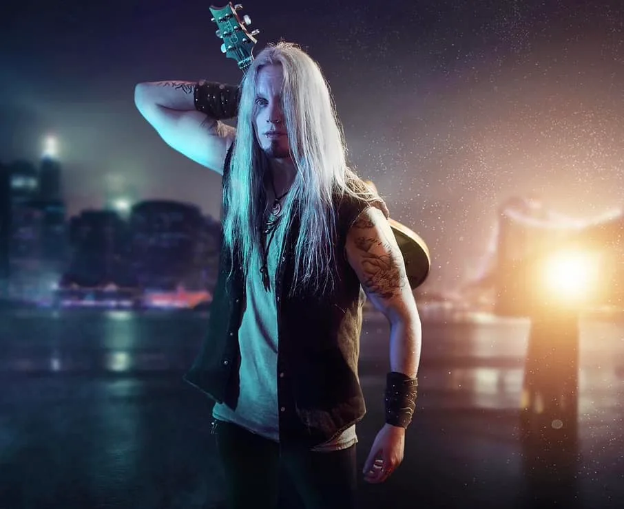 Marc J Hudson, vocalist of DragonForce